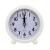 Часы-будильник PERFEO Quartz PF-TC-020, круглые, 10 см, белый