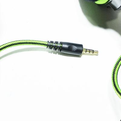 Полноразмерная игровая гарнитура SmartBuy RASH VIPER, перех. д/ПК, велюр, черн/зелен (SBHG-2100)