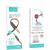 Jack 3,5mm - Jack 3,5mm 1,0м stereo HOCO UPA16 Series, плоский, красный