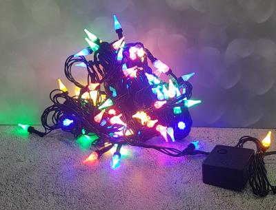 Гирлянда нитевая, 10м, 100LED, RGB, звезда, Ч.П. LX-3-48 /80