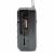 Радио Perfeo PALM, FM 87.5-108МГц, питание USB или 18650, черный