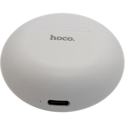 Беспроводные наушники HOCO ES60, bluetooth, в кейсе, белый