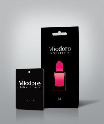 Ароматизатор картонный MIODORE Si (по мотивам Si (Armani))