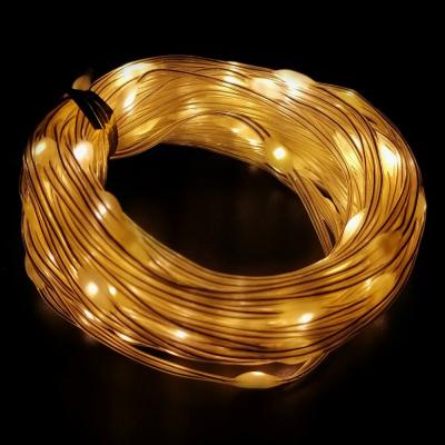 Гирлянда провол. 10м/100LED, капля на тройном проводе, LX-132/207