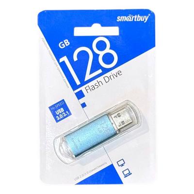 USB 3.0 накопитель Smartbuy 128GB V-Cut Blue, синий (SB128GBVC-B3)