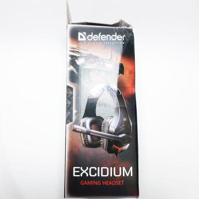 Игровая гарнитура DEFENDER/REDRAGON Excidium, красный/черный