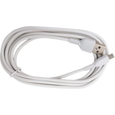 Кабель USB - micro USB, 2,0м, HOCO X20 Flash Series, белый