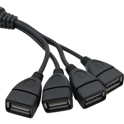 Удлинитель USB 2.0*4 по витой паре, H61