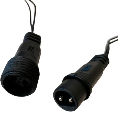 Гирлянда нитевая уличная, 20м, 160LED, син./2 LED мерц, Ч.П. LX-222