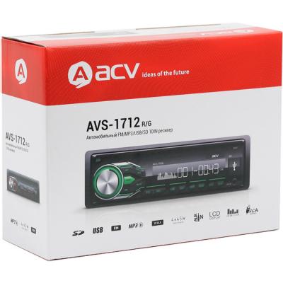 Автомагнитола ACV AVS-1712G USB/SD/FM***