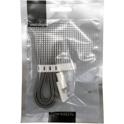 Кабель USB - Lightning 8pin, 1,2м, Smartbuy, магнитный, серый (iK-512m grey)***