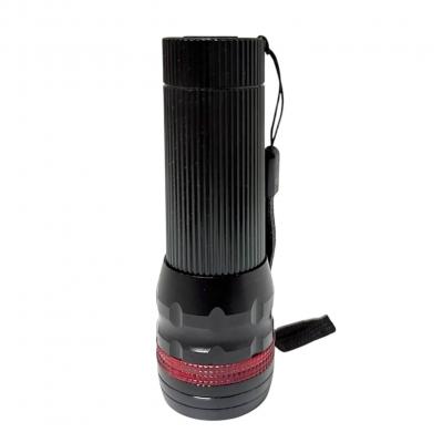 Фонарь ручной Smartbuy 3W CREE XPE, фокусировка, аккумуляторный, черный (SBF-307A)