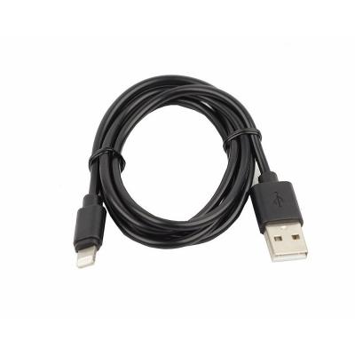 Кабель USB - Lightning 8pin, 1,0м, ACV USB-L1BL 2.4A, черный