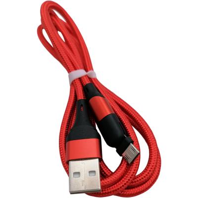 Кабель USB - micro USB, 1,2м, HOCO U100 Orbit, красный