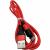 Кабель USB - micro USB, 1,2м, HOCO U100 Orbit, красный