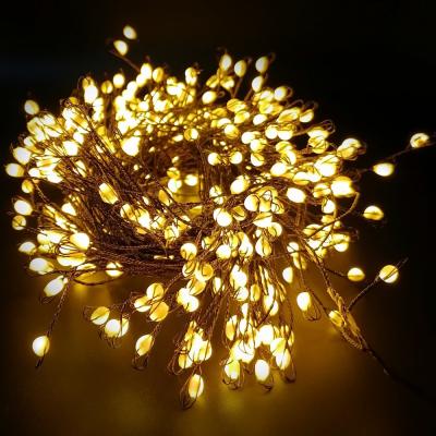 Гирлянда провол. 10м, 400LED, т.свет. капли макро, 8 функций, Luca Snake Light /87429/