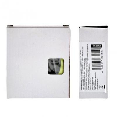 Часы-будильник PERFEO Quartz PF-TC-015, круглые, 9,5 см, зеленый