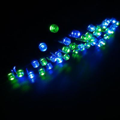 Гирлянда нитевая уличная, 10м, 100LED, RGB солн.панель, Ч.П. LX-224