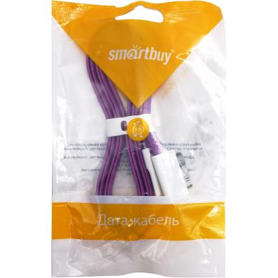 Кабель USB - iPhone 30pin, 1,2м, Smartbuy, магнитный, фиолетовый (iK-412m пурпурный)***