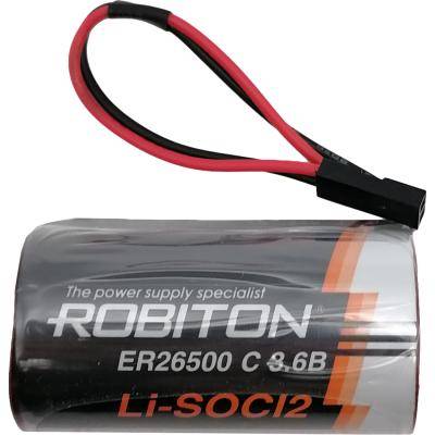 Элемент питания ER26500-DP (C) ROBITON с коннектором /12137/
