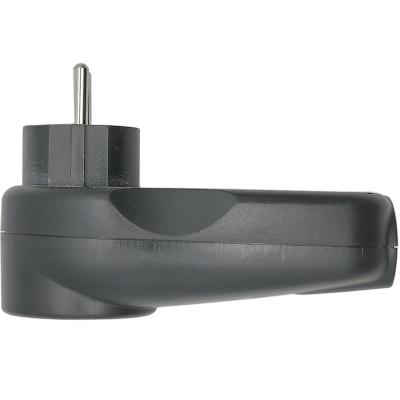 Фильтр-розетка Energenie SPG1-U 16A с 2 USB, черная, защита USB, шторки***