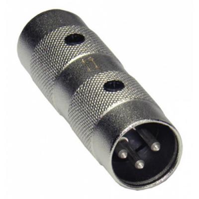 Переходник шт.XLR - шт.XLR металл
