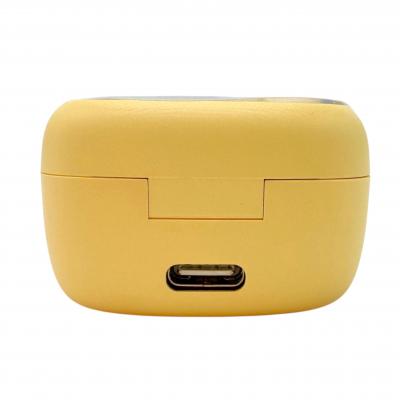 Беспроводные наушники HOCO EW111 Friendly, Bluetooth, в кейсе, желтый
