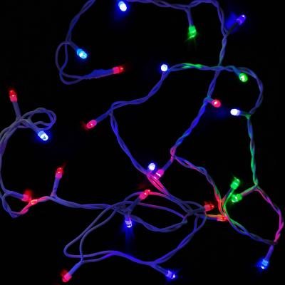 Гирлянда дождь, уличная, 3,0м/3,0м, 600LED, RGB, Б.П., LX-28