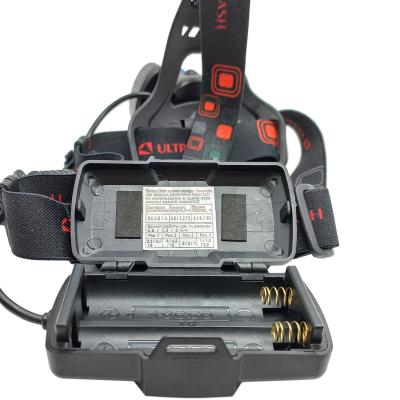 Фонарь налобный Ultraflash "HEADLITE" E1334 (T6 4W, 2COB 2W, аккум.,Zoom)**