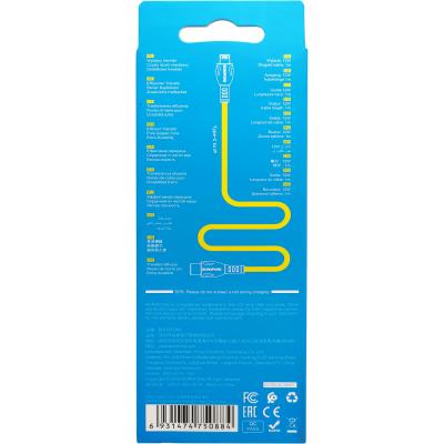 Кабель Type C - Lightning 8pin, 1,0м, BOROFONE BX51 Triumph, PD 60W, черный