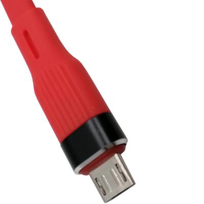 Кабель USB - micro USB, 1,2м, HOCO U72 Forest Silicone, красный