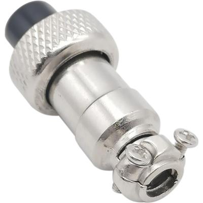 MIC12 (GX12) гнездо 5pin, на кабель (5А, 125В)