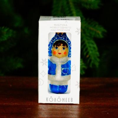 Игрушка ёлочная, 1шт. 9см. Снегурочка внучка