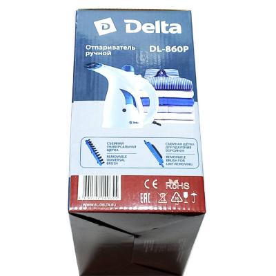 Отпариватель ручной DELTA DL-860Р серый/голубой
