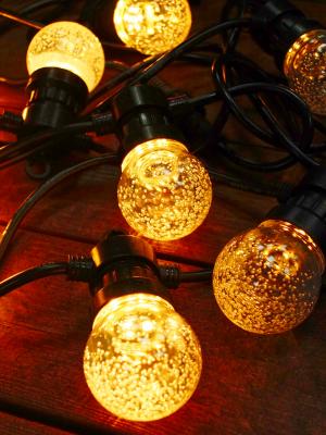 Гирлянда белт-лайт, уличная, 5м, 10LED, NEW тепл.белый, шаг 50см, 85