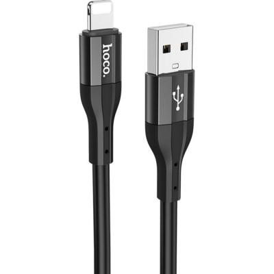 Кабель USB - Lightning 8pin, 1,0м, HOCO X72 Creator, силикон, черный