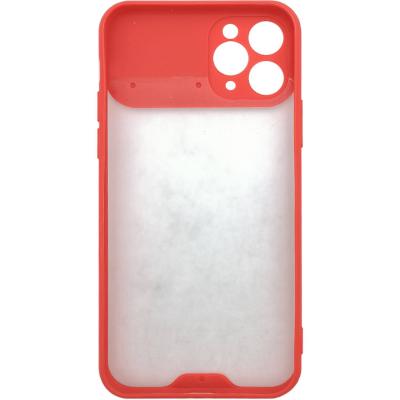 Чехол-накладка со слайд-камерой iPhone 11 PRO, More choice SLIDE (Red)