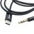 Jack 3,5mm - TYPE-C 1,0м, CQ002, черный Jack 3,5mm - TYPE-C 1,0м, CQ002, черный