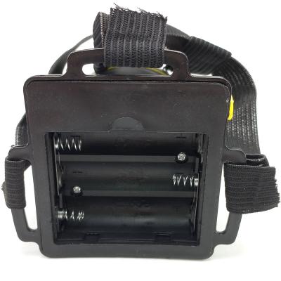 Фонарь налобный Ultraflash "Т" 909LED5 (пласт,5LED,3хR6) черн/желт.полоса