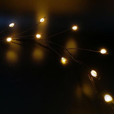 Гирлянда провол. 10м, 400LED, т.свет. капли макро, 8 функций, Luca Snake Light /87649/