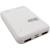 Портативный аккумулятор 5000 мАч, More choice PВ33-05 Freedom 2USB, белый***