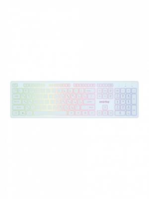 Клавиатура проводная SmartBuy 305, белый, USB, с подсветкой (SBK-305U-W)***