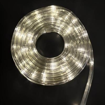 Гирлянда дюралайт, уличная, 20м, LED, т.бел., толстый