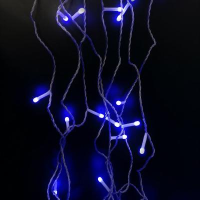 Гирлянда дождь, 1,5м/1,5м, 72LED, син. П.П. LX-398 new
