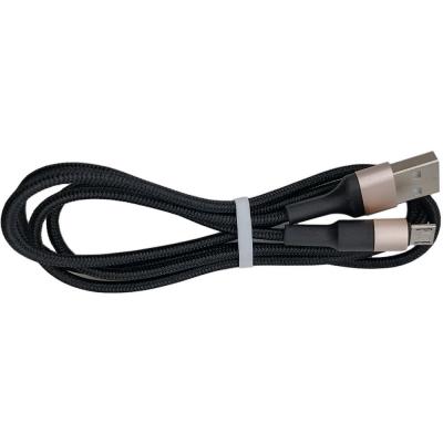 Кабель USB - micro USB, 1,0м, HOCO X26 Xpress, черный/золото