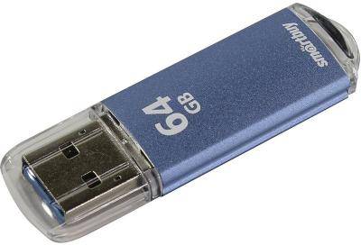 USB 3.0 накопитель Smartbuy 64GB V-Cut Blue (SB64GBVC-B3)