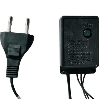 Гирлянда на ёлку, 2м, 140LED, х.бел. 1,5м шнур, IP20, З.П. /32372/