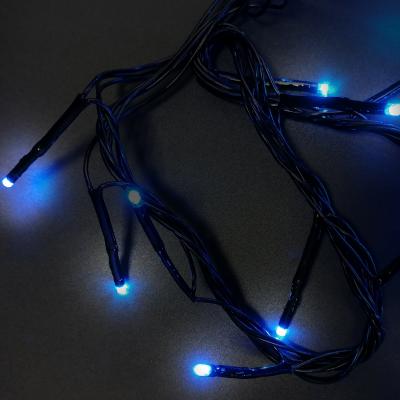 Гирлянда нитевая, 6м.220LED, синий, Ч.П. SUPER HQ