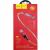 Кабель USB - Lightning 8pin, 1,0м, HOCO U90 Ingenious streamer, LED, магнит, красный
