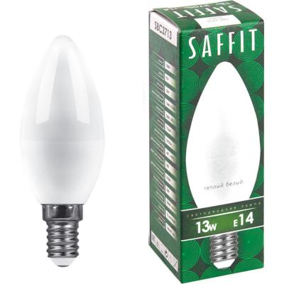 LED лампа C37/13W/2700/E14, SAFFIT /55163/